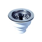 Walraven - Afvoerplug Mcal Korfplug + Rvs Korf 6/4"