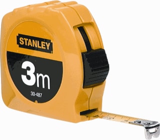 Stanley - Meetlint rolmaat 487 3 meter