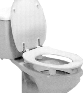 Pressalit Care - Dania Toiletverhoger Pres Clszit +5 M/D W