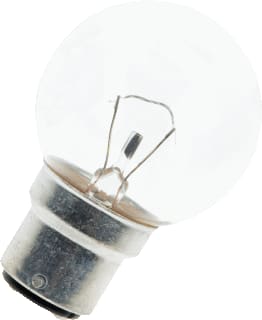 Bailey - Gloeilamp standaard ball b22d g45 24v 60w cle