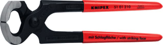 Knipex - Nijptang hamerkoptang 51 01 210 sb