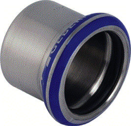 Geberit - Mapress RVS Fitting met 1 aansluiting 33219