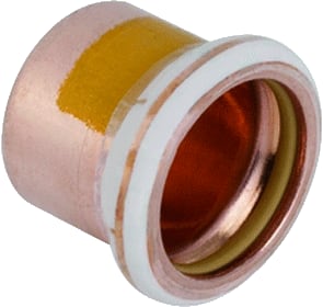 Geberit - Mapress Koper Gas Fitting met 1 aansluiting mapr kopr gas eindkp 18mm