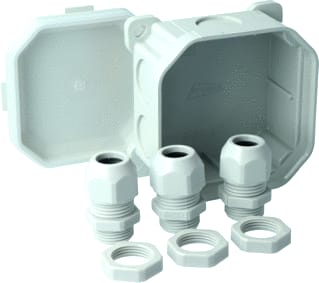 Attema - WD2 Opbouwdoos wand/plafond Kabeldoos Uv Ds5