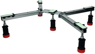 Villeroy & Boch - Douchebakdrager/-poten/-frame Vbw Douchebak Onderst Verstelb