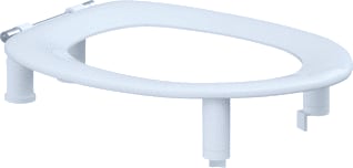 Pressalit Care - Dania Toiletverhoger Pres Clszit +10 Z/D W