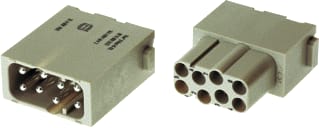 Harting - Contactblok v rechthoekige connect. Ee Quick-Lock Mod.