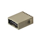 Harting - Contactblok v rechthoekige connect. Sticontdr Han 12P