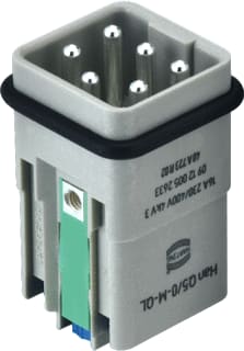 Harting - Contactblok v rechthoekige connect. Han Q5/0-M-Ql