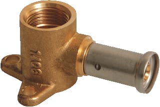 Henco - 2P Muurplaat Pers Muur/Pl 20X3/4 34H