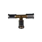 Henco - 11P Fitting met 3 aansluitingen Pers X 3 T/St 20X16X16