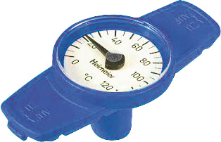 Heimeier - Globo H Bimetaalthermometer Th.Meter. Gl.H40-50 Bl.