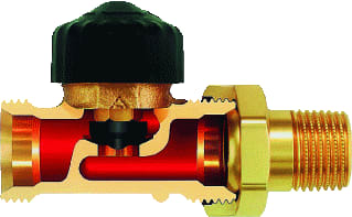 Heimeier - Radiatorafsluiter Radafsluiter G3/4Xg3/4 Bu