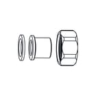 Heimeier - Globo H Fitting met 2 aansluitingen 0601-05.353