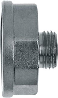 Heimeier - Fitting met 2 aansluitingen 2201-43.044