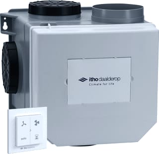 Itho Daalderop - CVE-S ECO Woonhuisventilator Mv-Unit 375 Met Eurostek