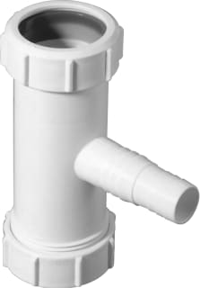 McAlpine - Toebeh. vaatwas-/wasmachine/droger Inb T-Stuk Wasm.Afv 40Mm