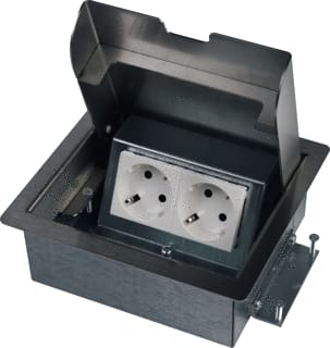 OCS - Servicebox 3.0 Vloercontactdoos Sb 3.0 2X230V Rvs Dks