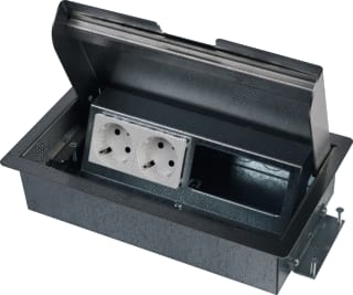 OCS - Servicebox 3.0 Vloercontactdoos Sb 3.0 2X230V+2Xleeg Rvs