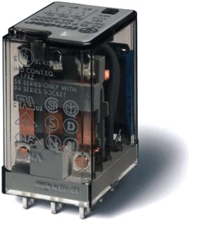 Finder - 55 Schakelrelais rel 3w 10a 24v
