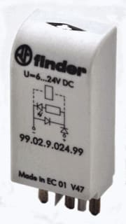 Finder - 99 Overspanningsbegrenzer Led Moduul 230Vac