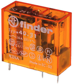 Finder - 40 Schakelrelais Rel 1W 10A 48V