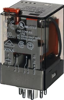 Finder - 60 Stroomrelais Relais 60.12 2W10A 12Dc