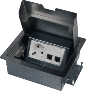 OCS - Servicebox 3.0 Vloercontactdoos Sb 3.0 1X230V+2Xc6A Utp