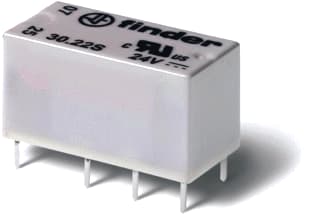 Finder - 30 Schakelrelais Rel 2W 2A 12V
