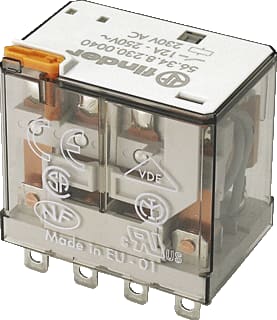 Finder - 56 T Schakelrelais Relais+T 56-34 4P12A230Ac