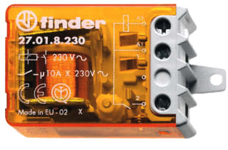 Finder - 27 Bistabiel relais impulsrel 1m 10a 110v