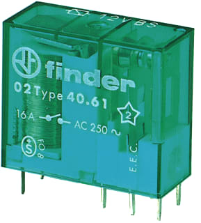 Finder - 40 Schakelrelais rel 1m 16a 24vuc bs