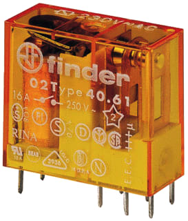 Finder - 40 Schakelrelais Rel 1M 16A 230V
