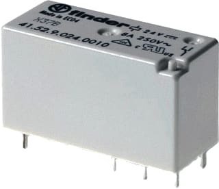 Finder - 41 Schakelrelais Printrel 41.52 2W/8A/24Dc