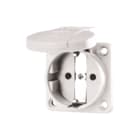 Mennekes - Schuko Wandcontactdoos (WCD schakelmat.) Wcd Ra 2P 16A 230V Inb B