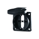 Mennekes - Schuko Toestelcontactdoos geaard Inbcontd 2P+A Ip44 Sko Zw