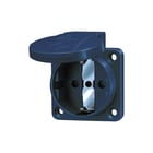 Mennekes - Schuko Toestelcontactdoos geaard Inbcontd 2P+A Ki 44 Sk Bw