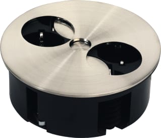 Bachmann - Twist Contactdooscombinatie Usb Keystone Typ C 3.1 Bk