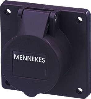 Mennekes - CEE-contactdoos, aanbouw 1602