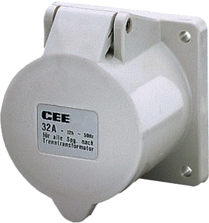 Mennekes - CEE-contactdoos, aanbouw 2973A