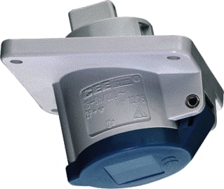 Mennekes - CEE-contactdoos, aanbouw ceecdaanb 1281