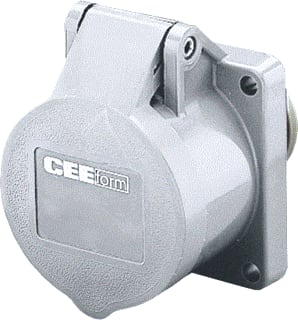 Mennekes - CEE-contactdoos, aanbouw 609