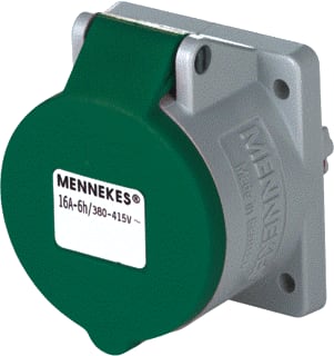 Mennekes - CEE-contactdoos, aanbouw ceecdaanb 1676