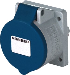 Mennekes - Twincontact CEE-contactdoos, aanbouw 1787