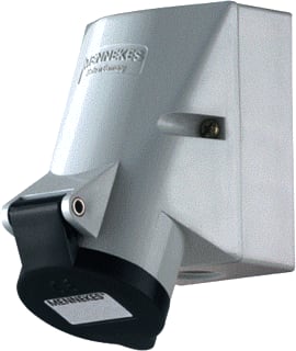 Mennekes - CEE-wandcontactdoos Wcd Cee 106