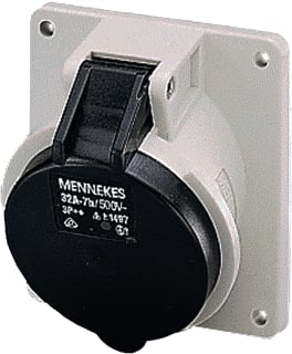 Mennekes - CEE-contactdoos, aanbouw ceecdaanb 3011