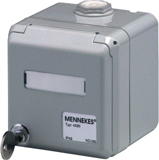 Mennekes - Cepex Datacontactdoos twisted pair 4340
