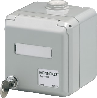 Mennekes - Cepex Datacontactdoos twisted pair data amp twist ip44