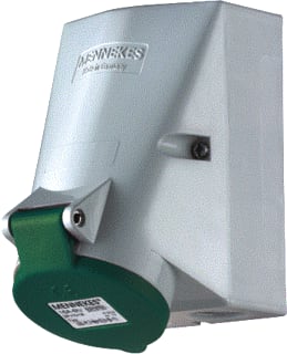Mennekes - CEE-wandcontactdoos wcd cee 1858