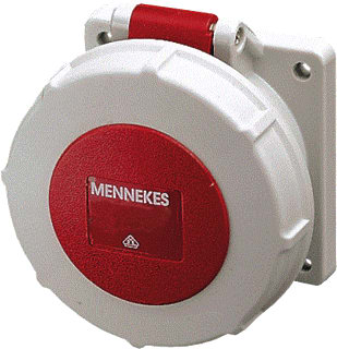 Mennekes - Twincontact CEE-contactdoos, aanbouw 1814